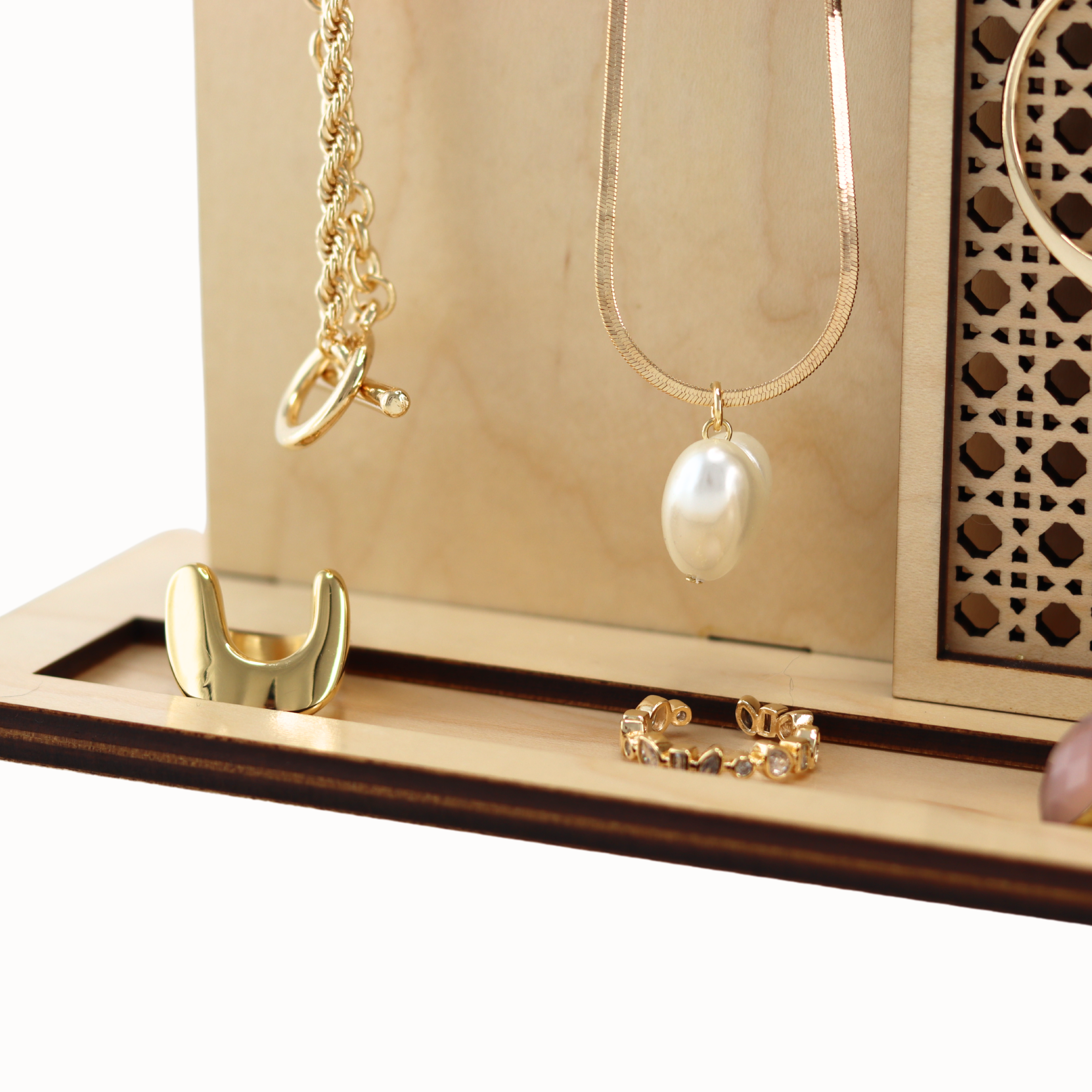 Handmade Personalized Jewelry Display Stand