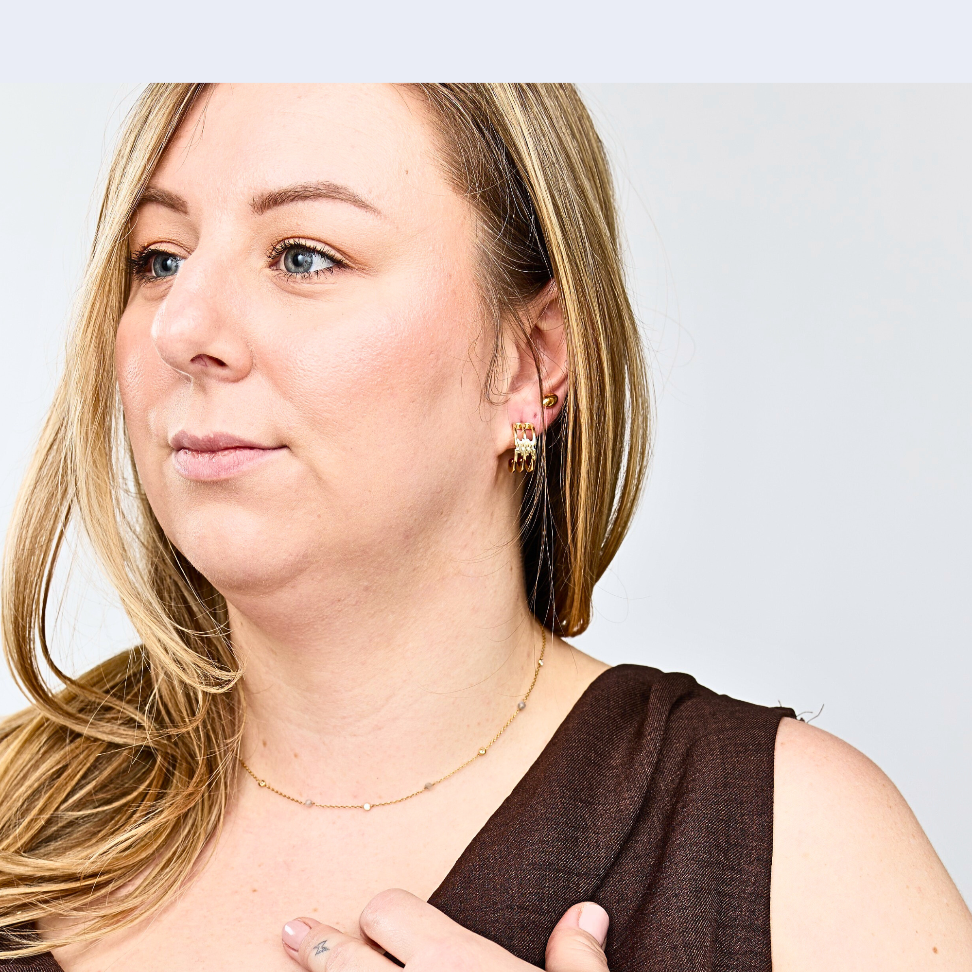 Valencia Layered Hoop Earrings