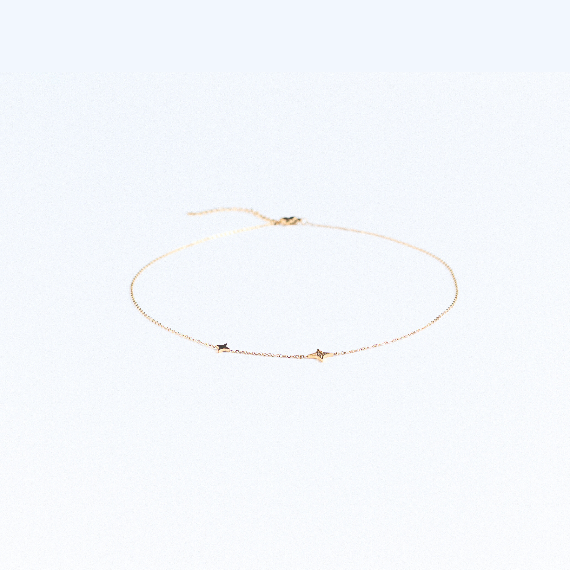 Celestia Duo Star Necklace