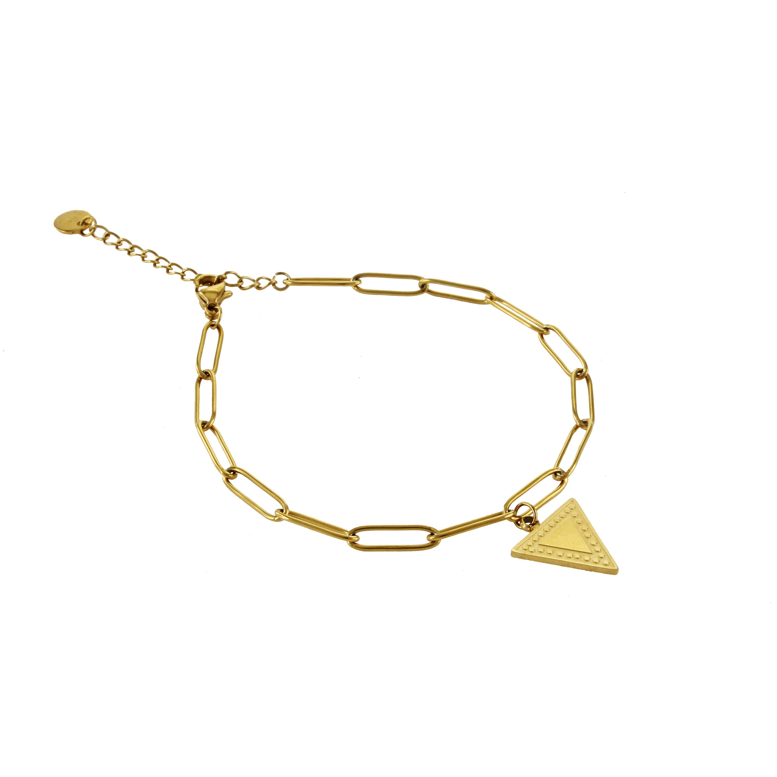 Simple & Chic Triangle Charm Bracelet