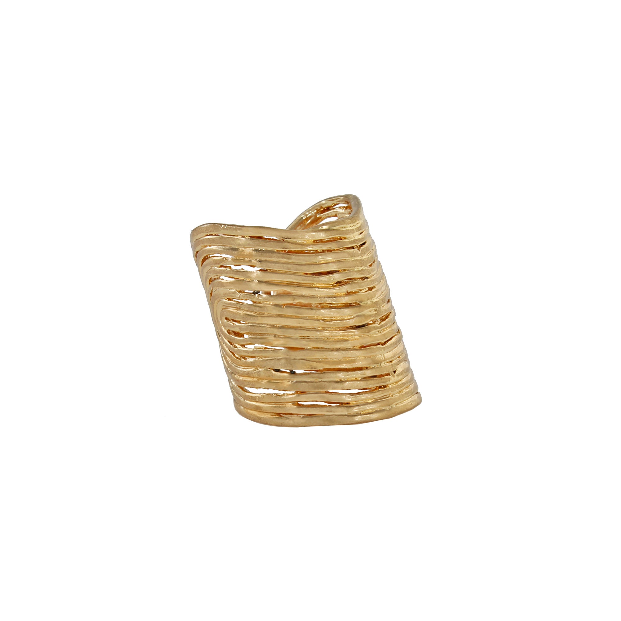 Rippled Band Ring