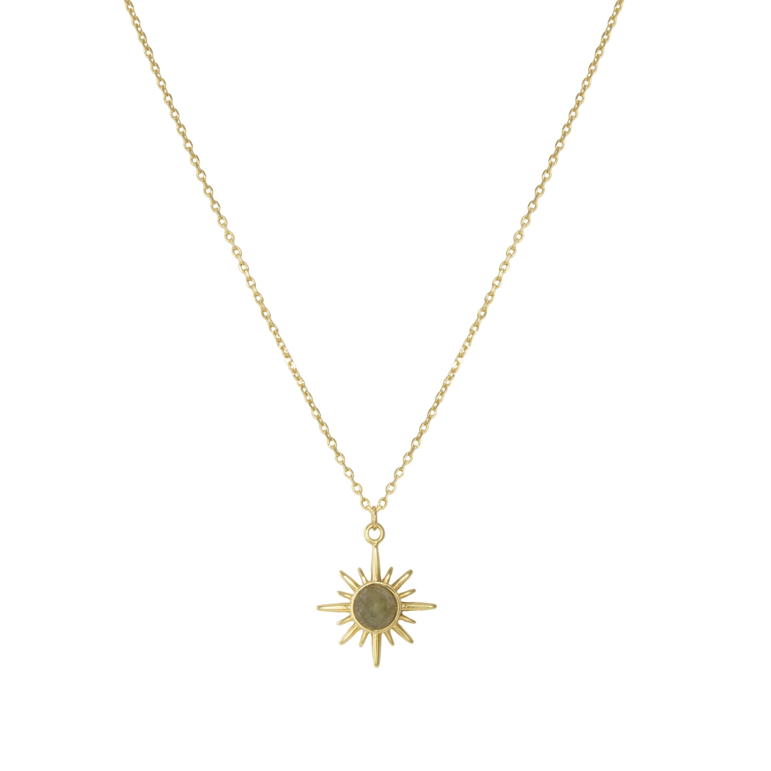 Sun and Stone Necklace