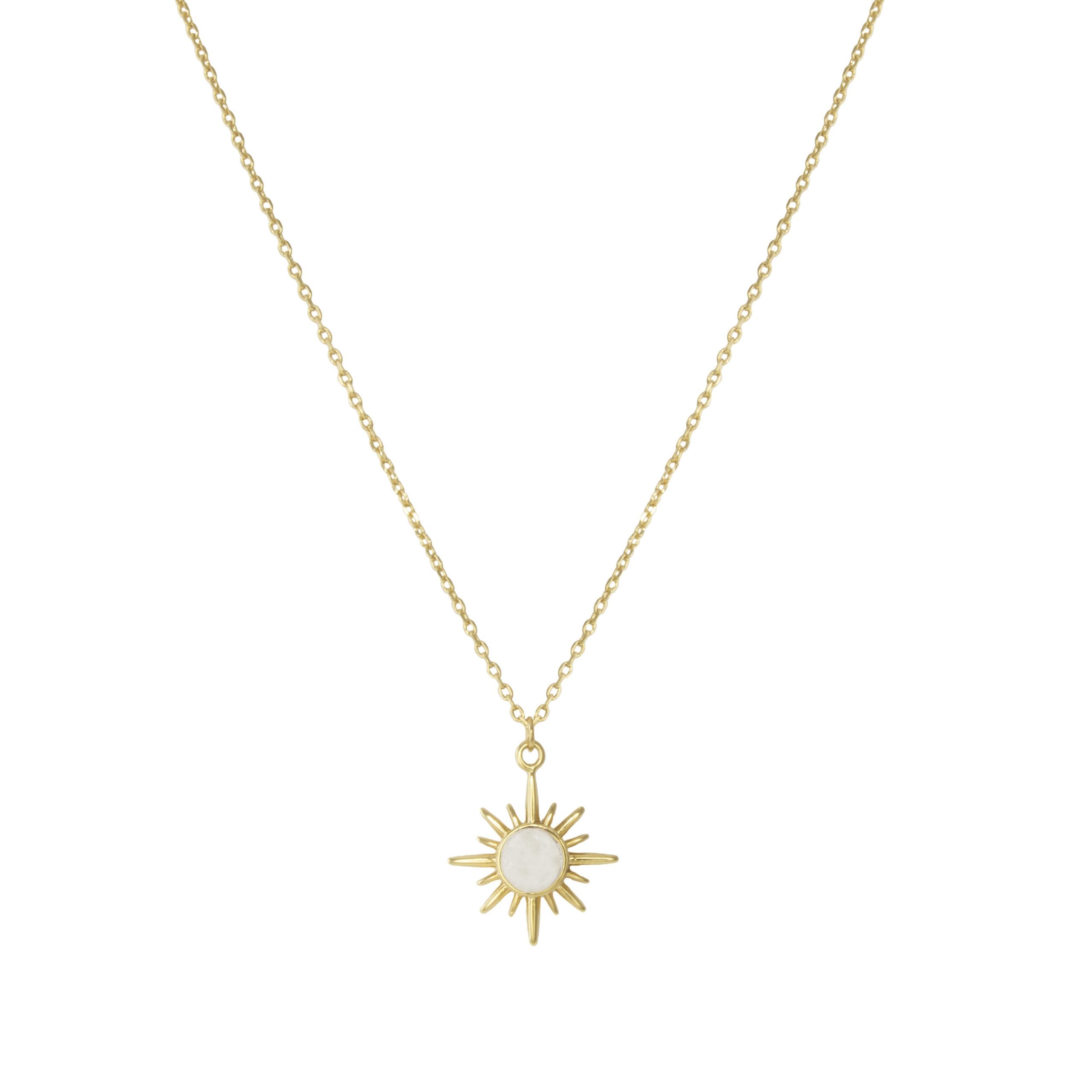 Sun and Stone Necklace