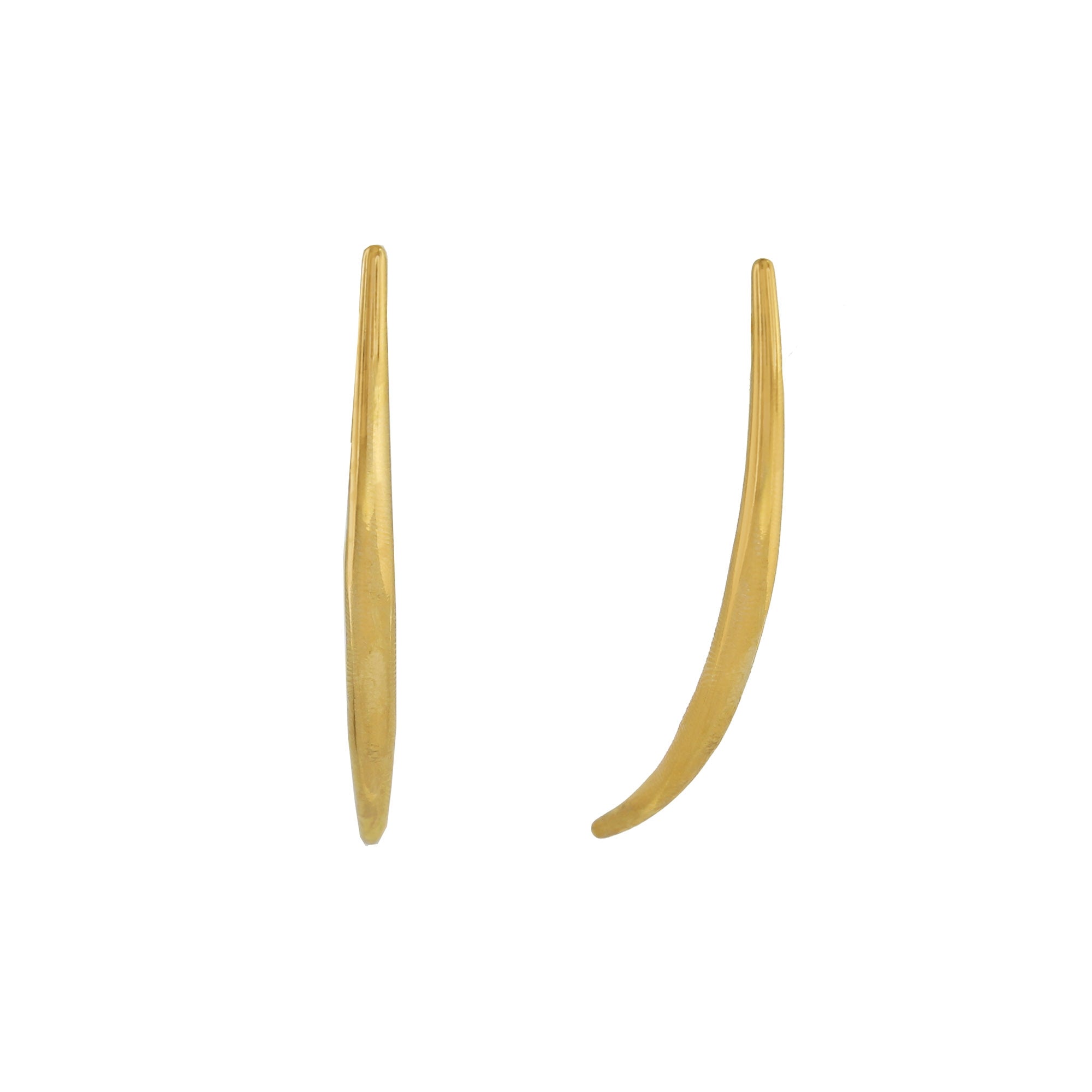 Curved Line Earrings