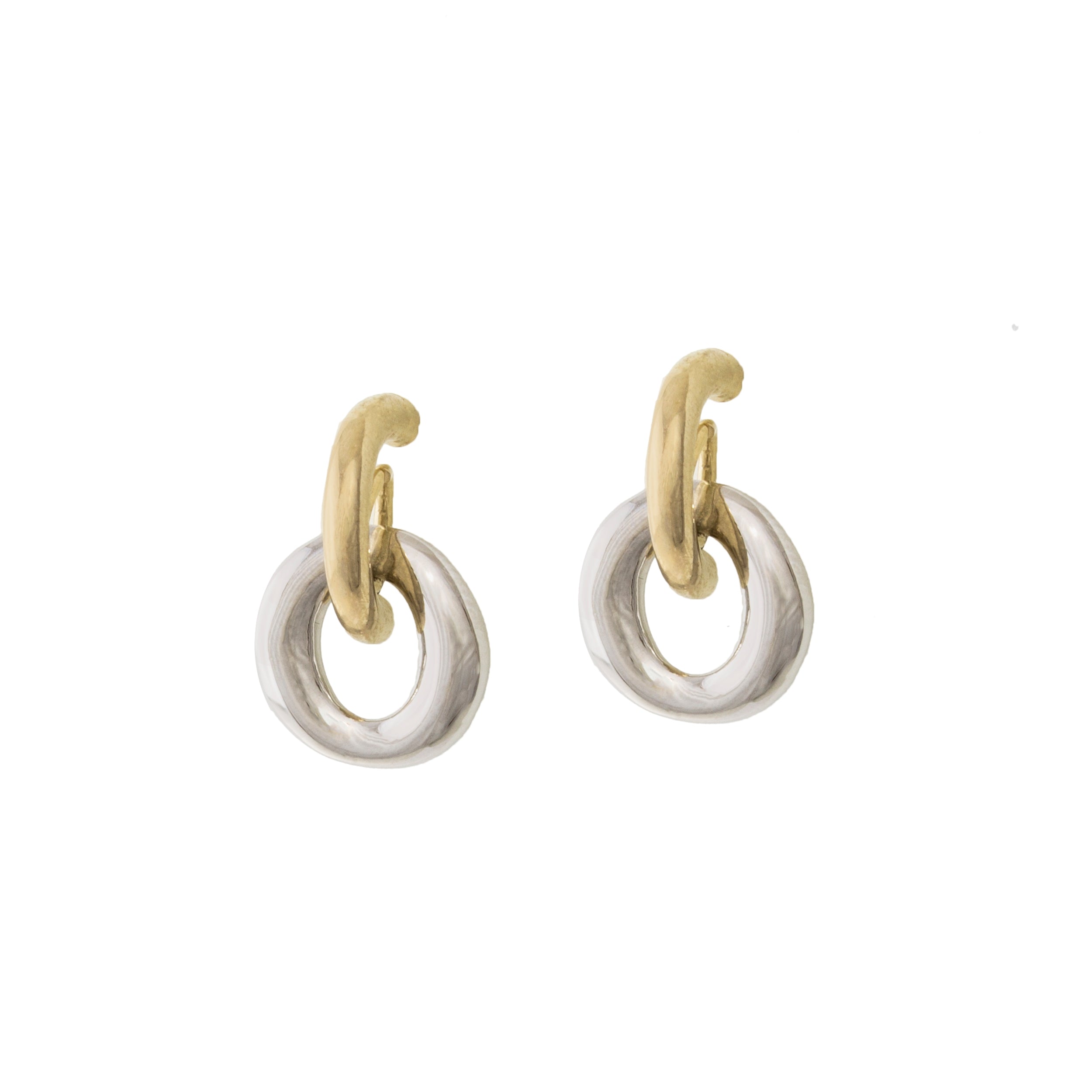 Double Circle Earrings