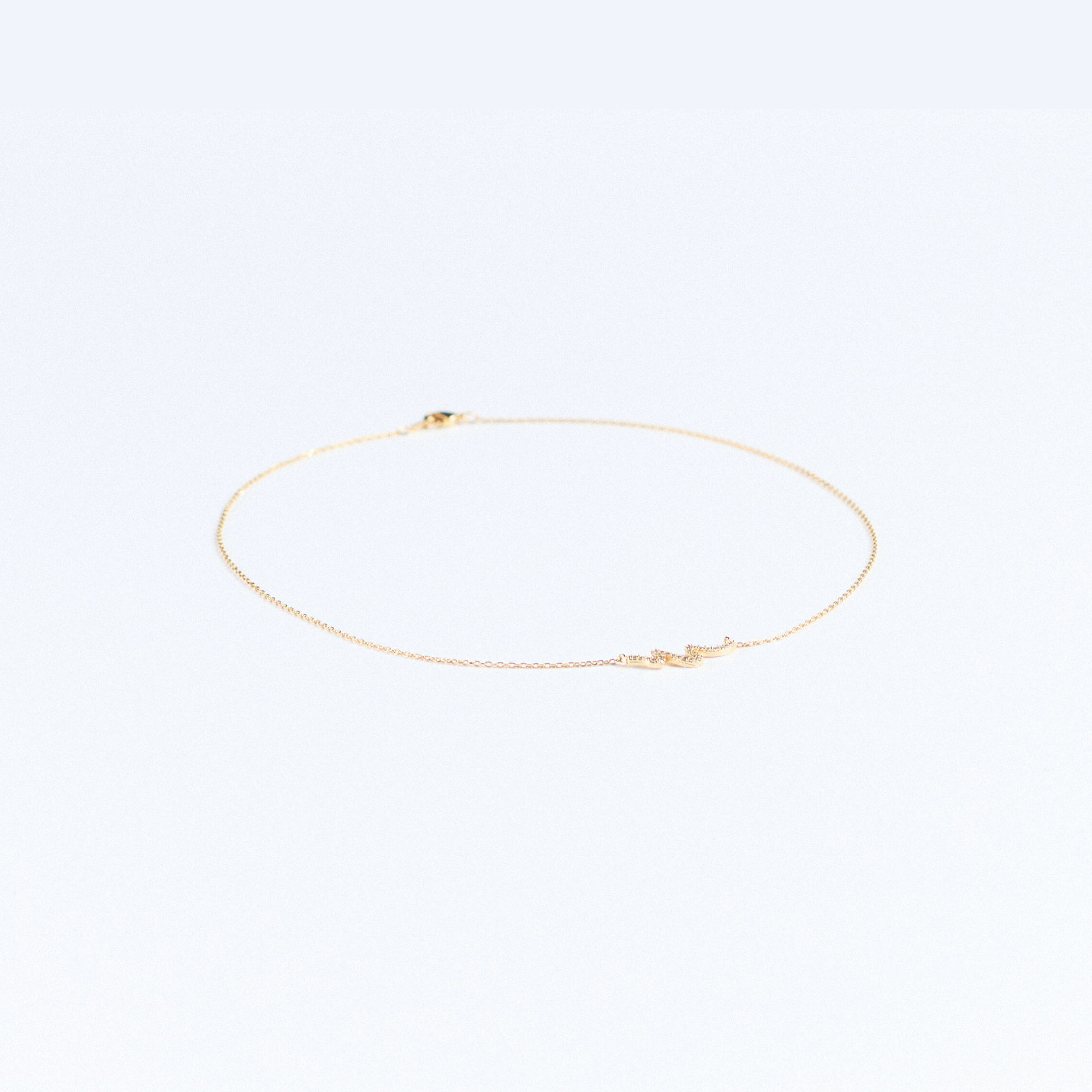 Golden Wave Necklace