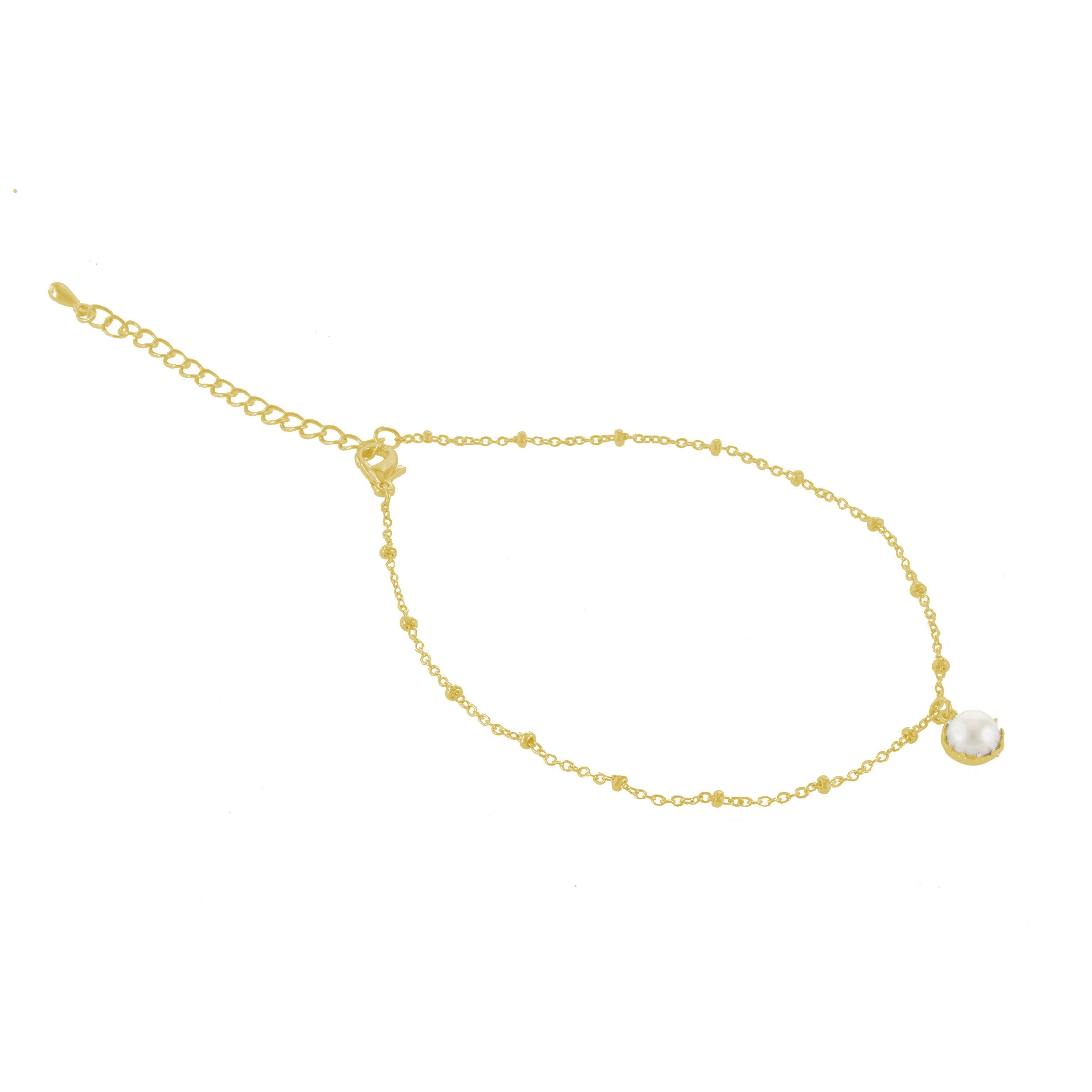 Dainty Pearl Anklet