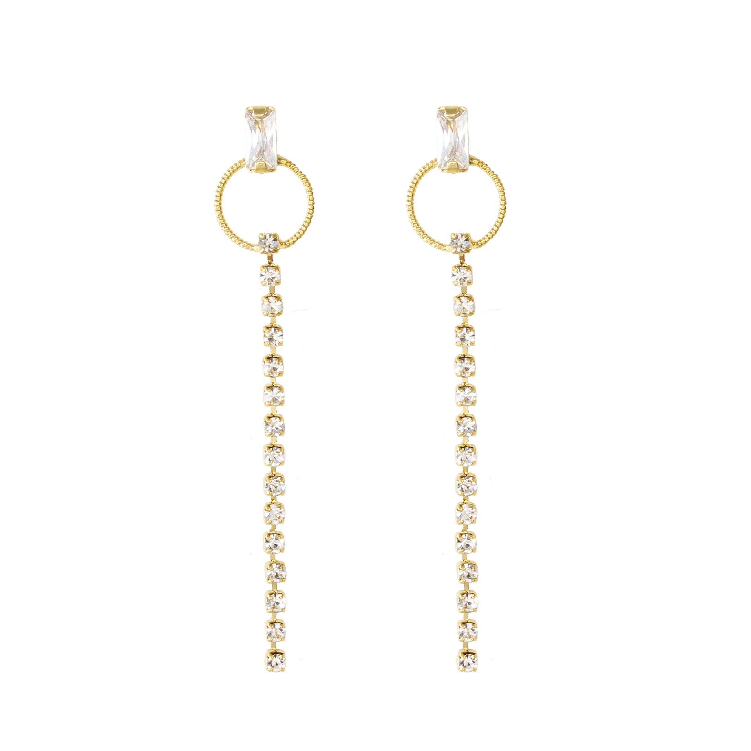 Circonia Drop Earrings