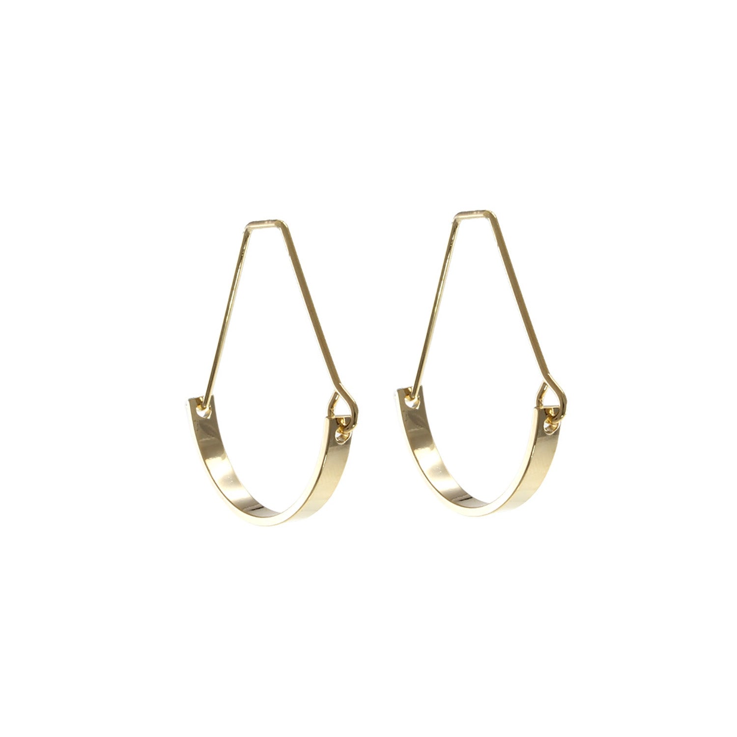 Arch Hoop Earrings