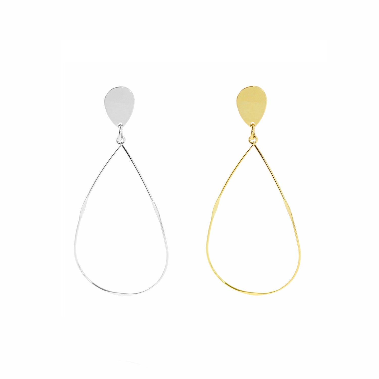 Minimalist Teardrop Earrings