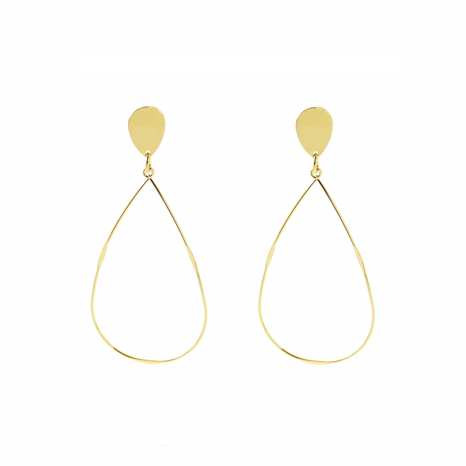 Minimalist Teardrop Earrings