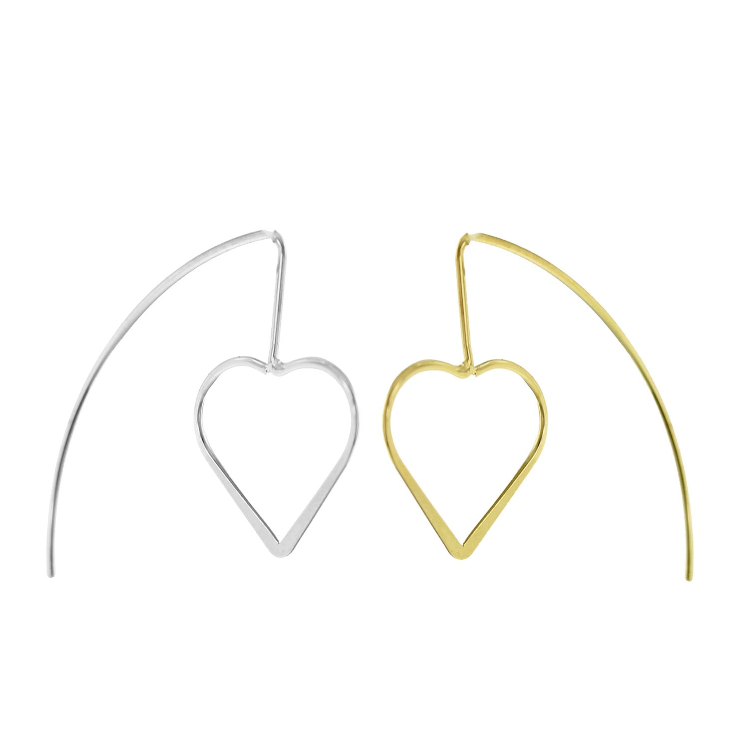 Minimalist Heart Threaders